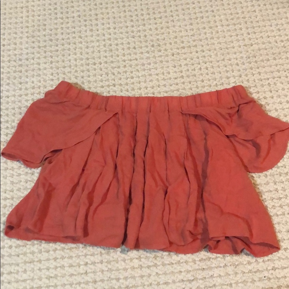 Molly green off the shoulder top